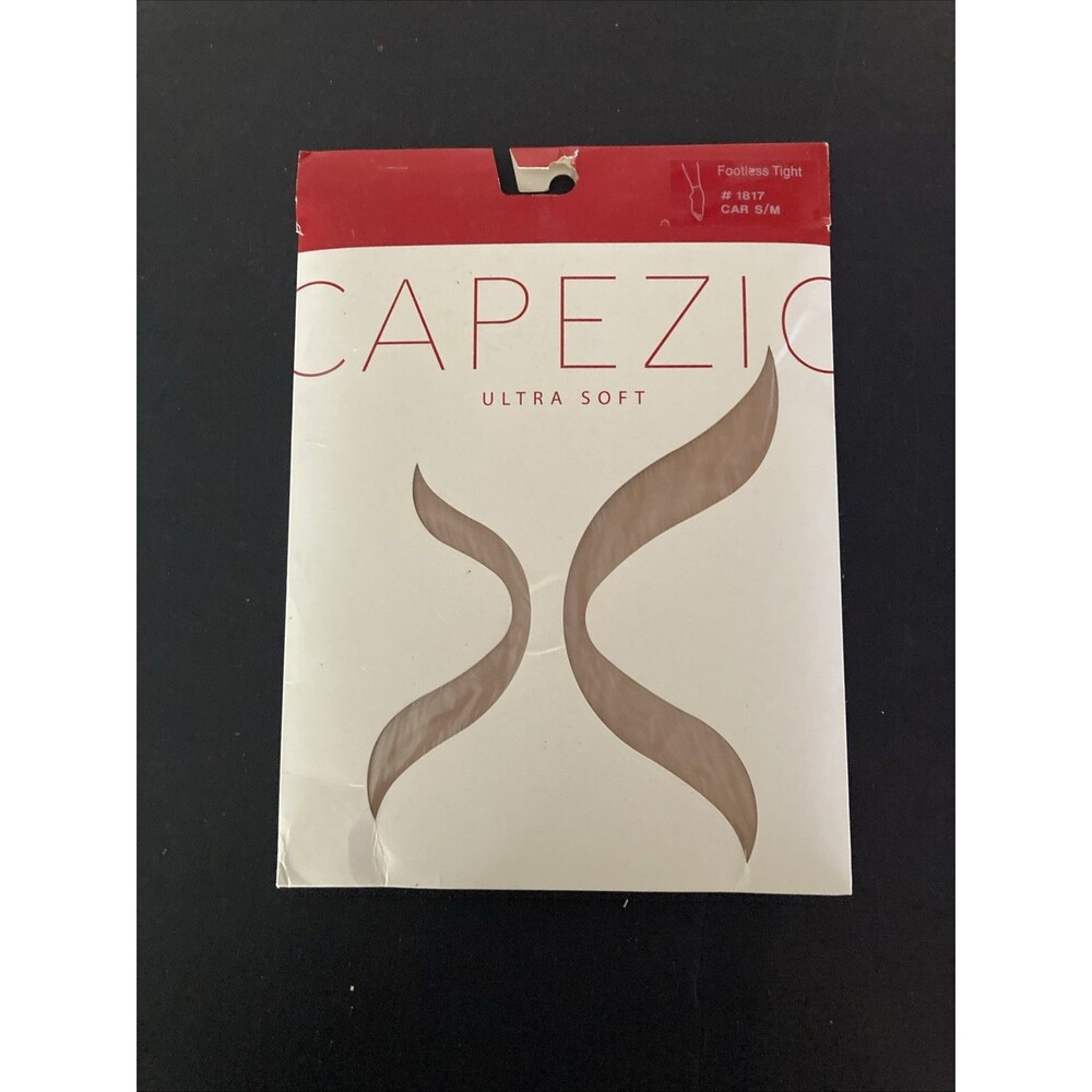 Capezio Ultra Soft Footless Tight CAR #1817 Size Small/ Medium New Unopened